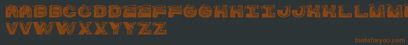 More about SsBarracudaSt Font SsBarracudaSt Font – Brown Fonts on Black Background
