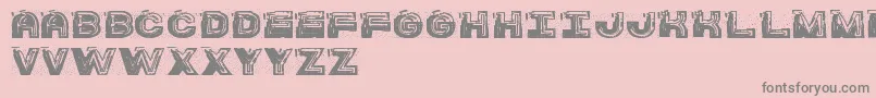 SsBarracudaSt Font – Gray Fonts on Pink Background