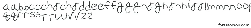 ErinsHandwriting-fontti – korsikankieliset fontit