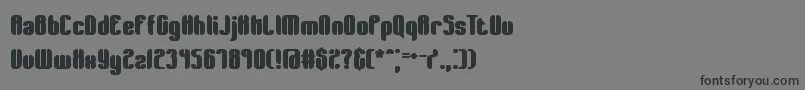 WagerWonBrk Font – Black Fonts on Gray Background