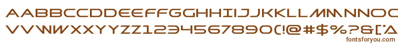 Prometheanexpand-fontti – ruskeat fontit