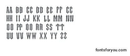 Review of the Judasc Font