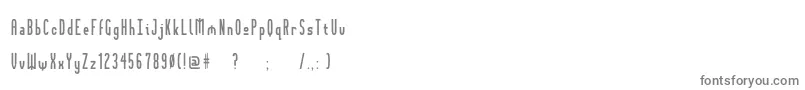 Gothik108-Schriftart – Graue Schriften