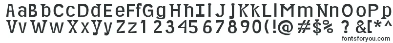Шрифт Minikin – шрифты для инженерной графики