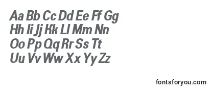 AGroticnrextraboldItalic Font