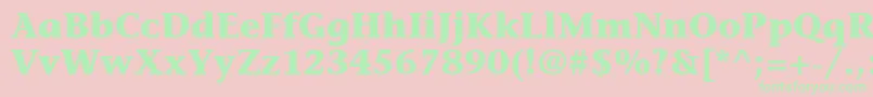 En savoir plus sur la police ItcStoneInformalLtBold Police ItcStoneInformalLtBold – polices vertes sur fond rose