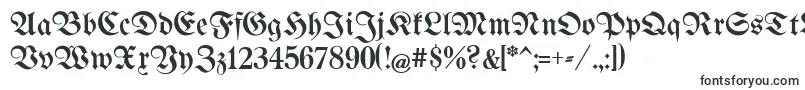 UnifrakturmaguntiaBook Font – Fonts for Windows