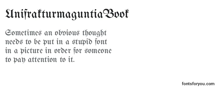 Review of the UnifrakturmaguntiaBook Font