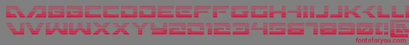 Wildcard31grad Font – Red Fonts on Gray Background