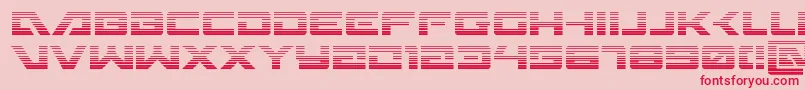 Wildcard31grad Font – Red Fonts on Pink Background