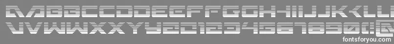 Wildcard31grad Font – White Fonts on Gray Background