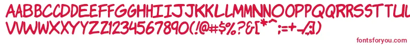 KomikaJam Font – Red Fonts