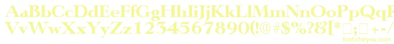 TeronoDisplaySsi Font – Yellow Fonts