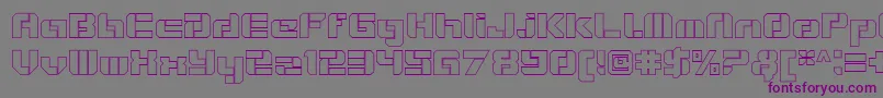 Más sobre la fuente VideotechOpenoutline fuente VideotechOpenoutline – Fuentes Moradas Sobre Fondo Gris