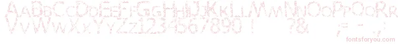 More about Karora Font Karora Font – Pink Fonts on White Background