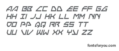 Neonavycondital Font