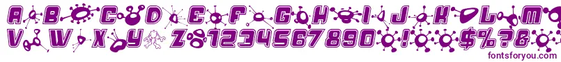 Alienmushrooms Font – Purple Fonts on White Background
