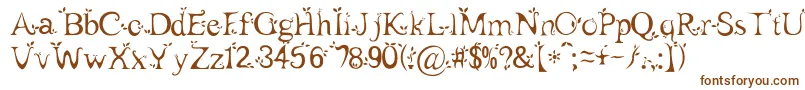 Leaf1 Font – Brown Fonts