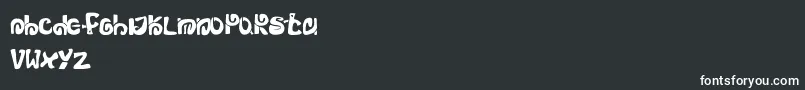 Mortumzebirdz Font – White Fonts on Black Background