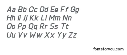 KnulExtrabolditalic Font