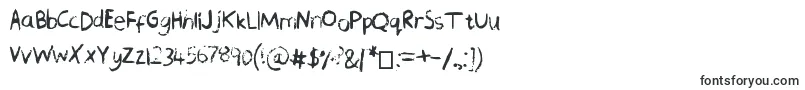 ChequeredPencilCrayons Font – Handwritten Fonts