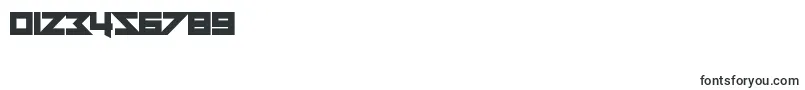 SacredHertzStraight-Schriftart – Schriften für Zahlen und Nummern