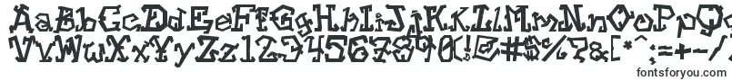 Strtvc-fontti – kammottavat fontit