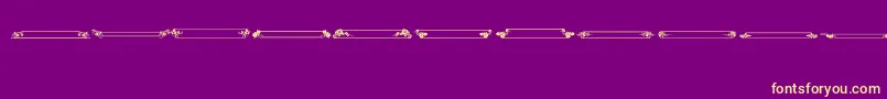 Más sobre la fuente VintagePanels011 fuente VintagePanels011 – Fuentes Amarillas Sobre Fondo Morado