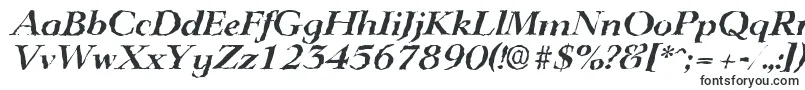 LingwoodrandomBolditalic-Schriftart – Yandex-Schriften