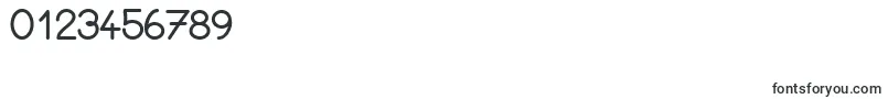 Cursive Standard Bold Font – Fonts for Numbers and Digits
