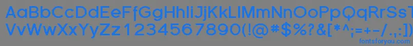 SfflorencesansBold Font – Blue Fonts on Gray Background