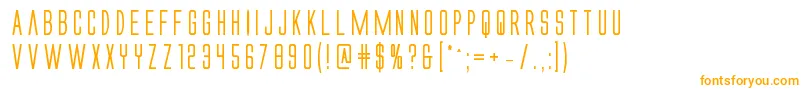 Alienleaguebold Font – Orange Fonts