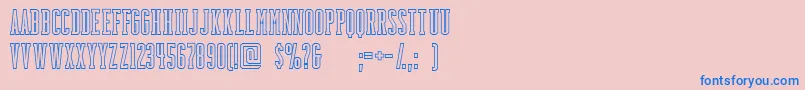 More about BackboardoutlineFreeForPersonalUseOnly Font BackboardoutlineFreeForPersonalUseOnly Font – Blue Fonts on Pink Background