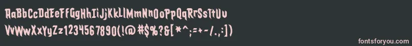 More about Eldergods Font Eldergods Font – Pink Fonts on Black Background