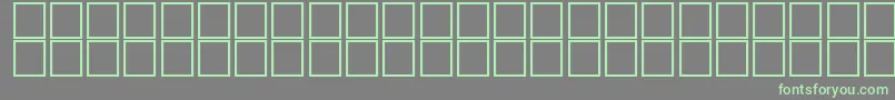 AlKharashi24 Font – Green Fonts on Gray Background