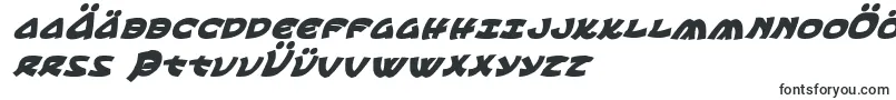 Шрифт EphesianCondboldital – немецкие шрифты