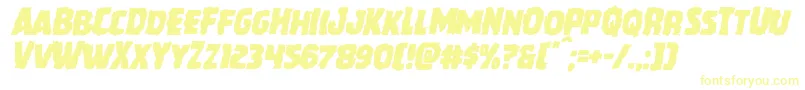 Howlinmadmangleital Font – Yellow Fonts