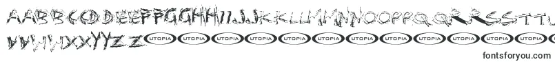 Distortia-Schriftart – Junk-Schriftarten