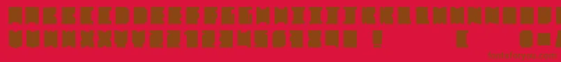 More about FatBross Font FatBross Font – Brown Fonts on Red Background