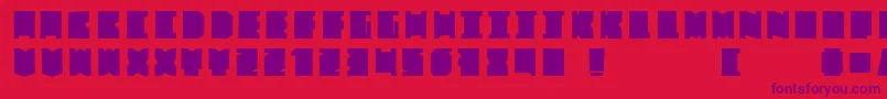 More about FatBross Font FatBross Font – Purple Fonts on Red Background