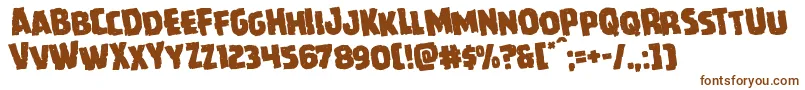 Howlinmadrotate Font – Brown Fonts