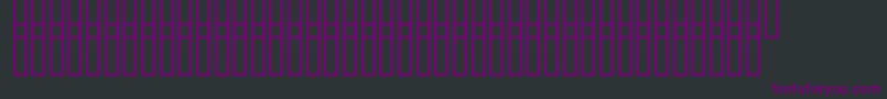 Uzgrunt Font – Purple Fonts on Black Background