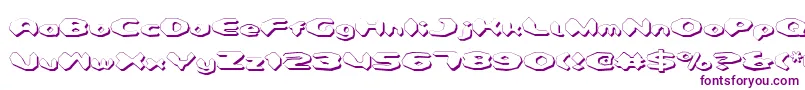 Detonv2s Font – Purple Fonts on White Background