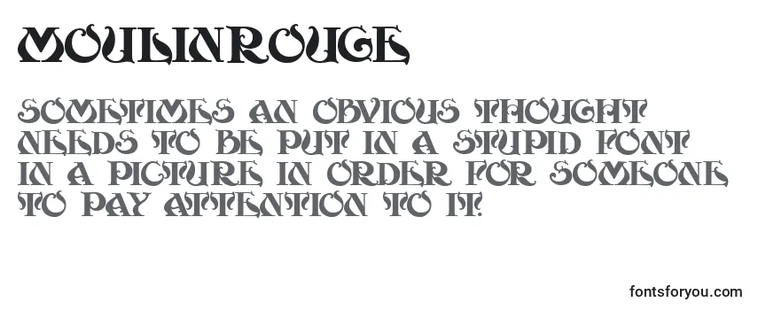 MoulinRouge Font