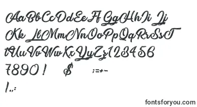 AtlanticBentley font – inscriptions In Beautiful Fonts