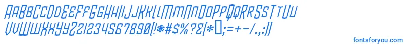 BlamdudeBbItalic Font – Blue Fonts