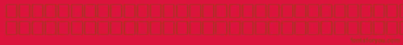TimesitalRegular Font – Brown Fonts on Red Background