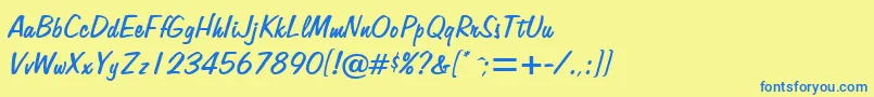 Más sobre la fuente AlpertonRegularDb fuente AlpertonRegularDb – Fuentes Azules Sobre Fondo Amarillo