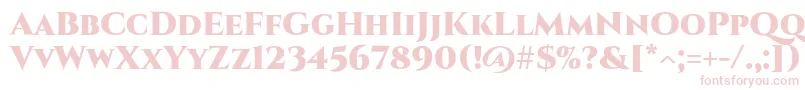 CinzelBlack Font – Pink Fonts