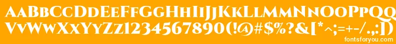 Más sobre la fuente CinzelBlack fuente CinzelBlack – Fuentes Blancas Sobre Fondo Naranja